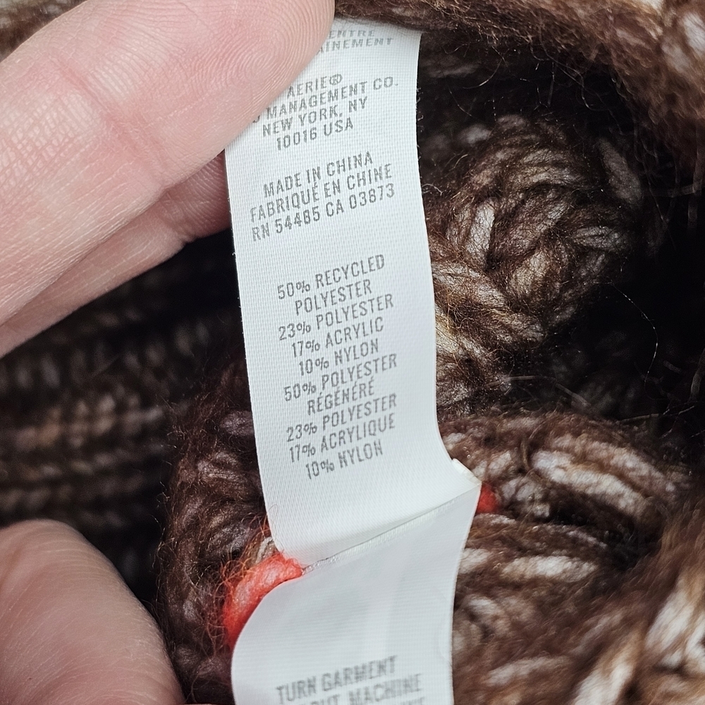 Offline by Aerie Oversized Chunky Knit Crew Neck Sweater – Size Medium – NWT - Picture 12 of 13